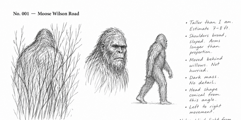 Field sketch — Moose Wilson Road